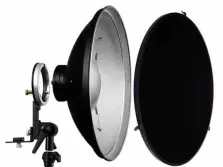 Flash Bracket Beauty Dish