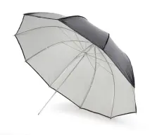 Umbrella Black White  Translucent D80cm